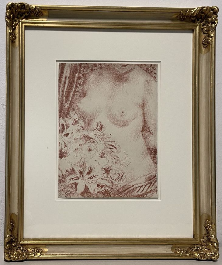 Max Švabinský: Ženské Torso - 1